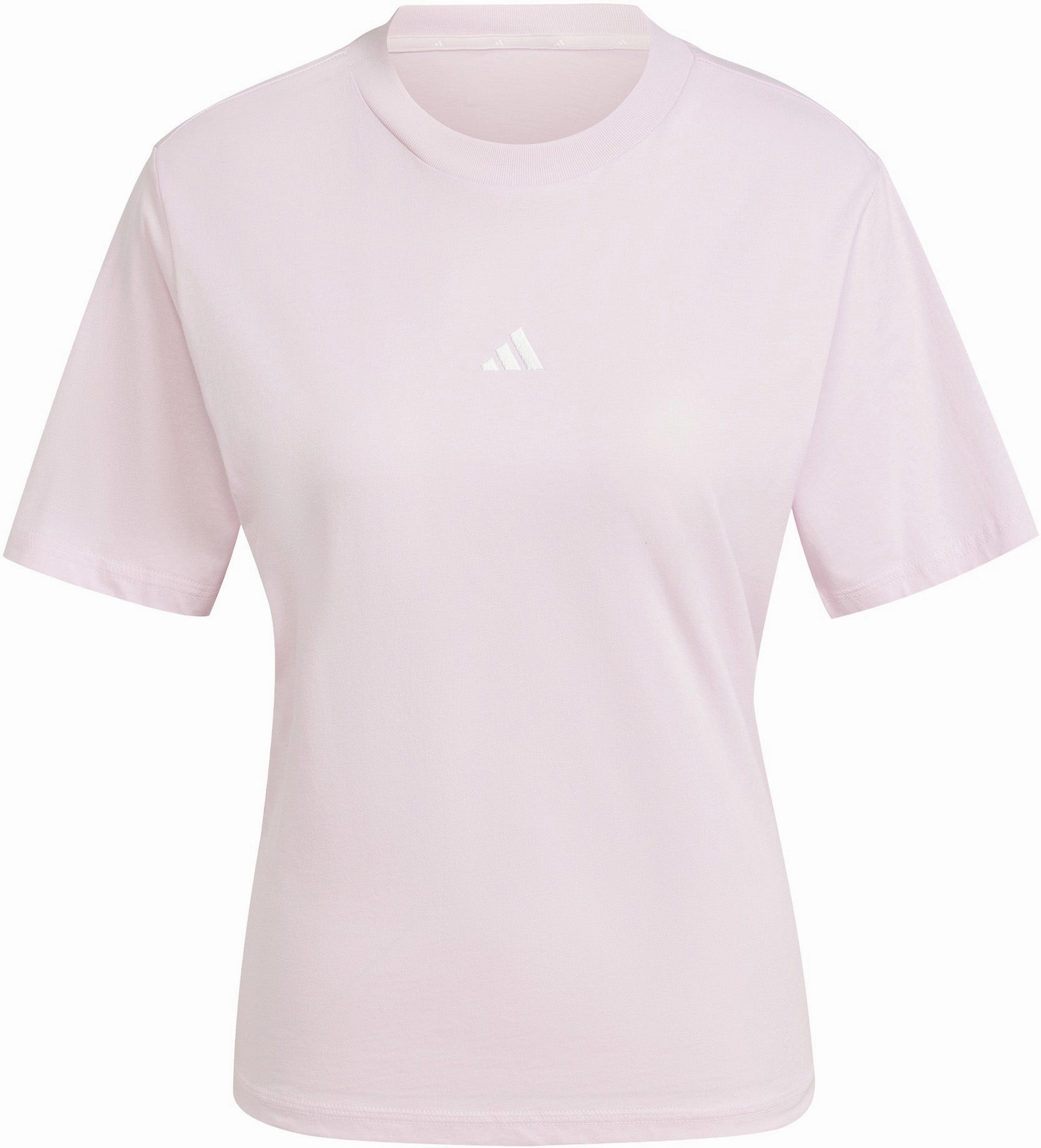 Casual Layer Wear Cozy Comfort Women's Essentials Small Logo Cotton T-Shirt