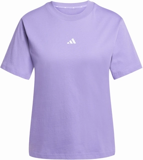 Trendy Look Women's Essentials Small Logo Cotton T-Shirt