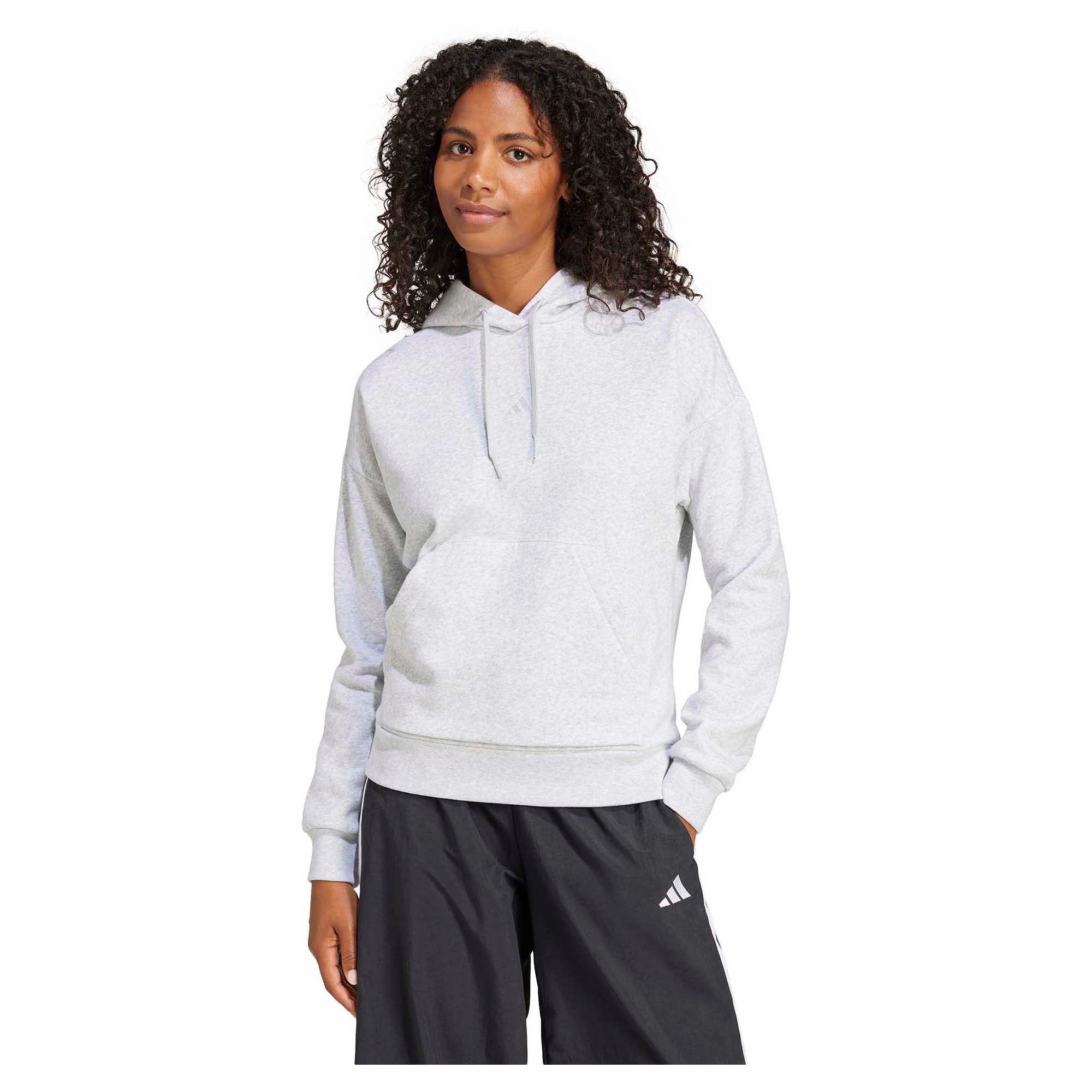 Adjustable Hood Women's Essentials Small Logo Feel Cozy Hoodie