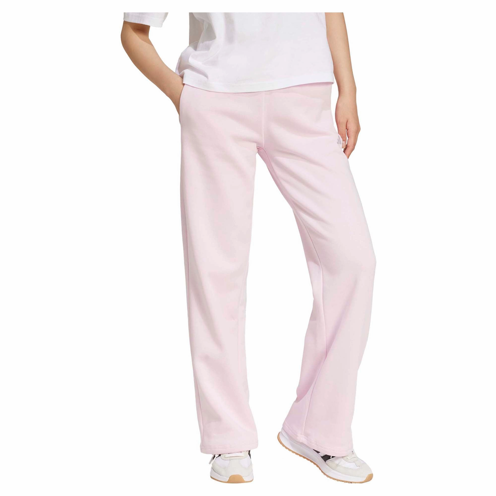 MultiPocketDesign Side zipper Women's Essentials Small Logo Feel Cozy Open Hem Pants
