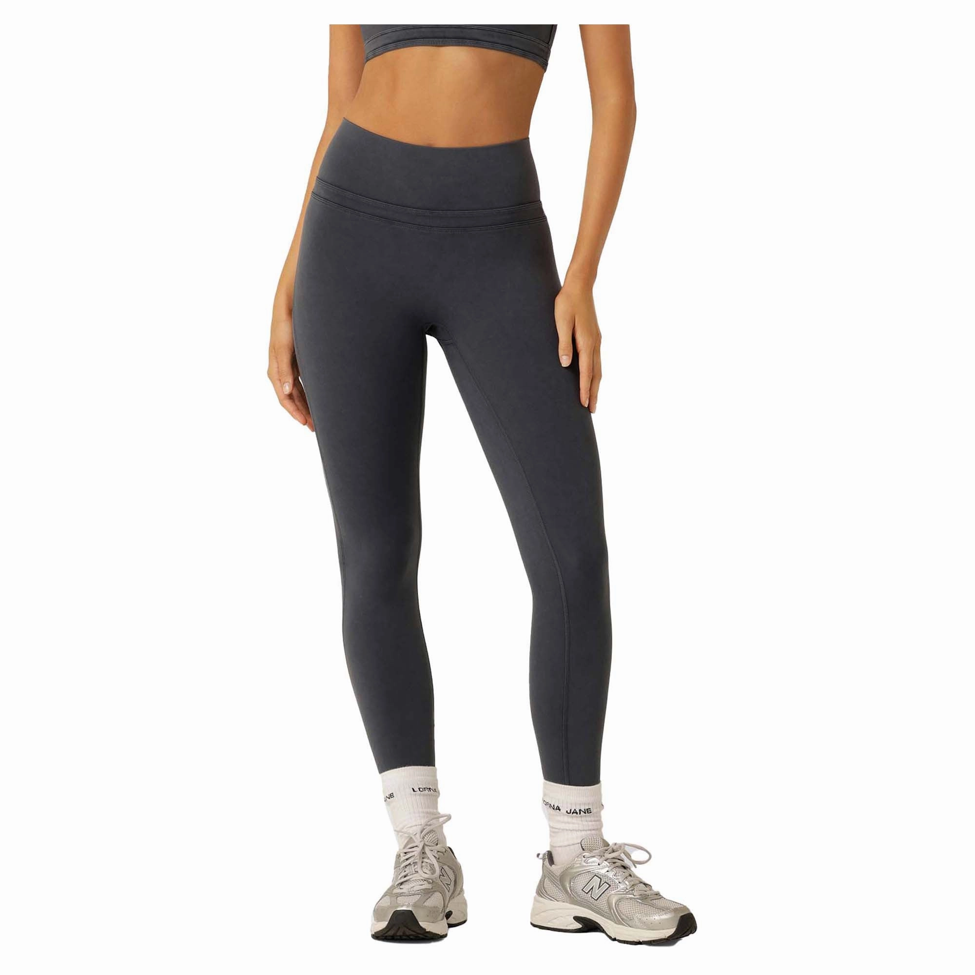 Evening Walk Maternity Wear Plus Size Shape Retain Women's Fade Out Washed Ankle Biter Leggings