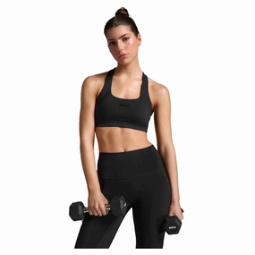Women's Form Racerback Medium Impact Sports Bra Full Coverage Design