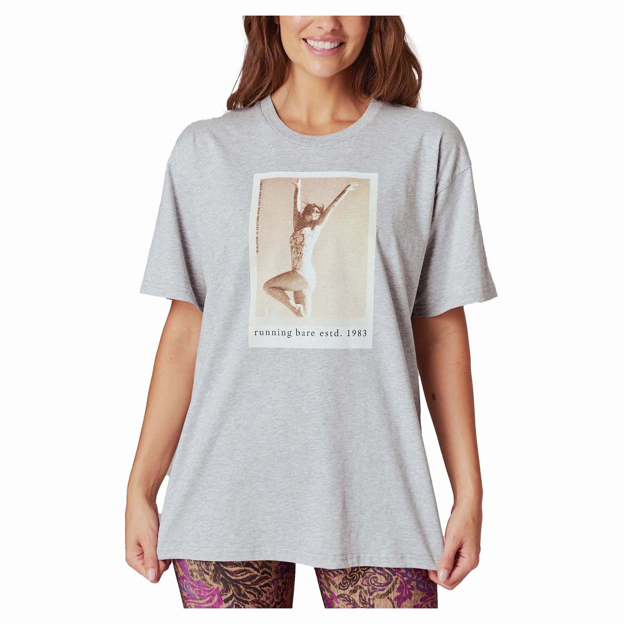 Moisture Management Fabric Women's Hollywood 90'S Polaroid Relax Tee
