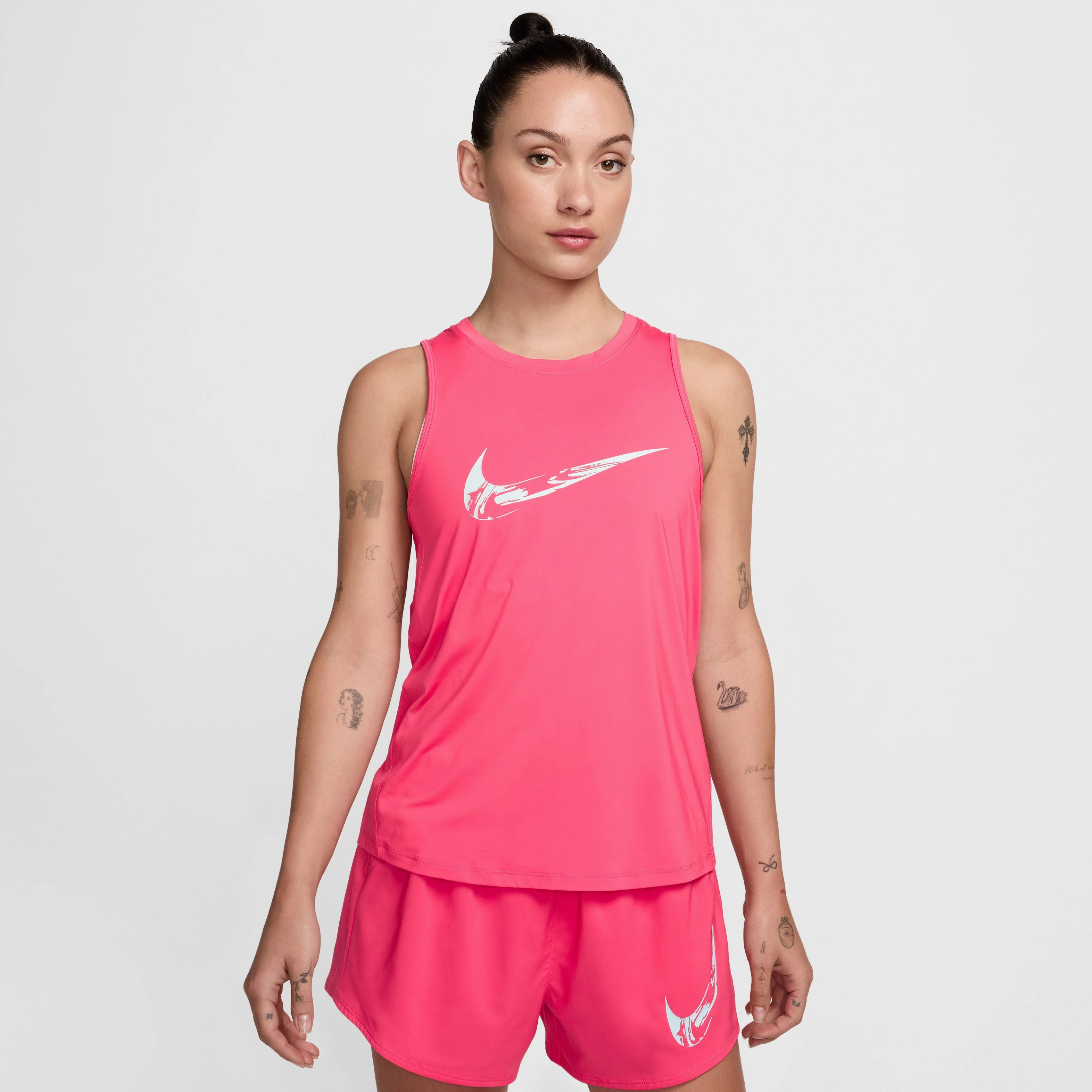 stretchability Hiking wear Women's One Graphic Running Tank Top
