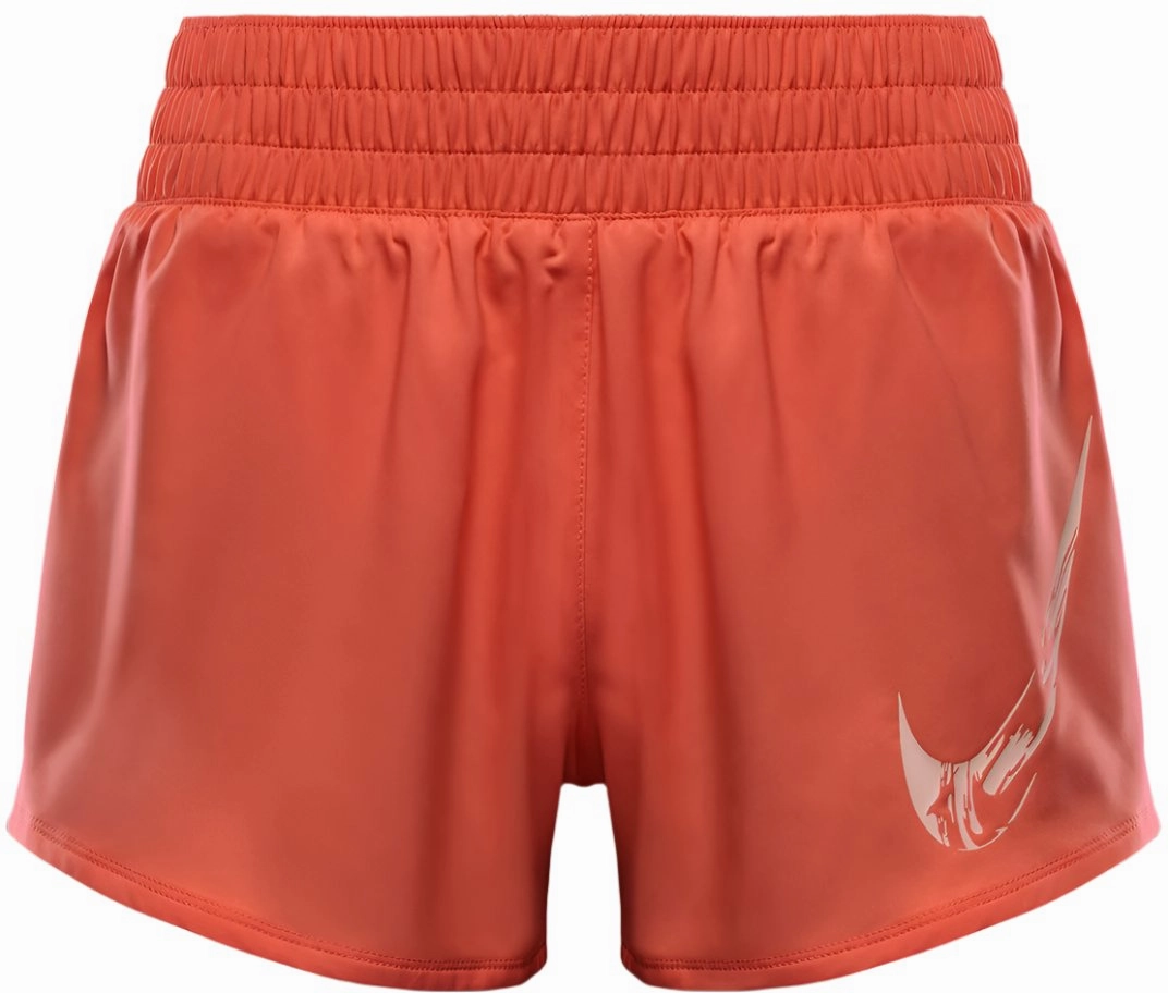 Chafe Resistant Lining fall shorts Women's One Mid-Rise Brief-Lined Graphic Shorts