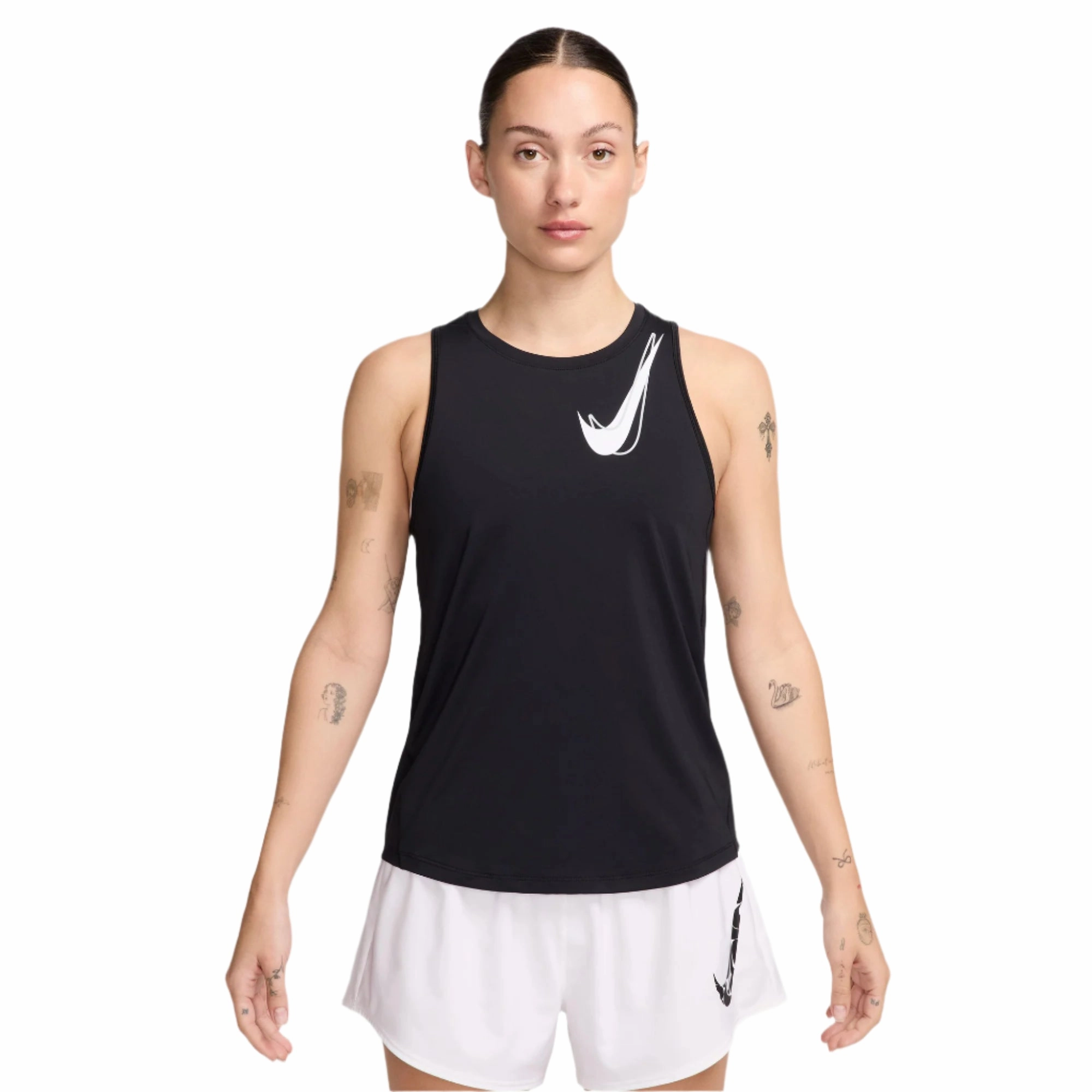 Women's One Swoosh Dri-FIT Running Tank Top anti slip grip
