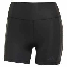 Women's Optime 3-Stripes 1/4 3 Inch Bike Shorts Petite Size Ultra Light Structured Waistband