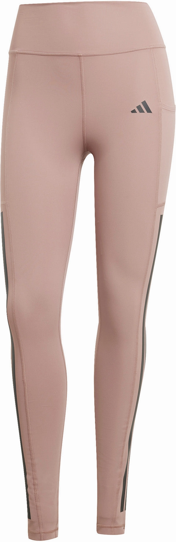 Women's Optime 3-Stripes Full-Length Leggings Seamless construction School Sports For Teens