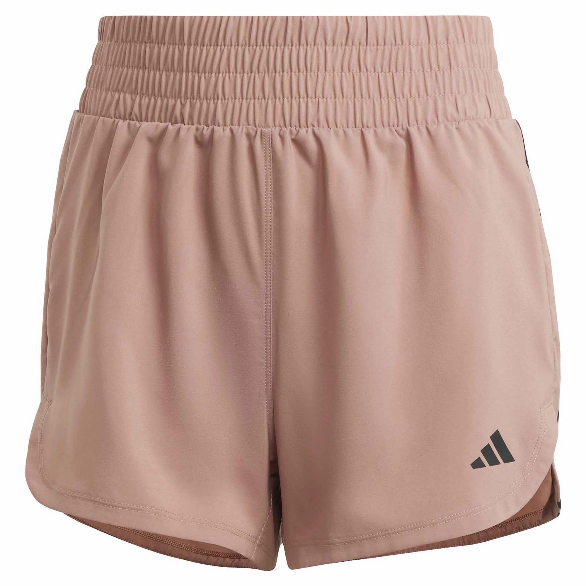 Women's Pacer Training 3-Stripes Woven High-Rise 5 Inch Shorts Running Shorts Flexible Movement Cut