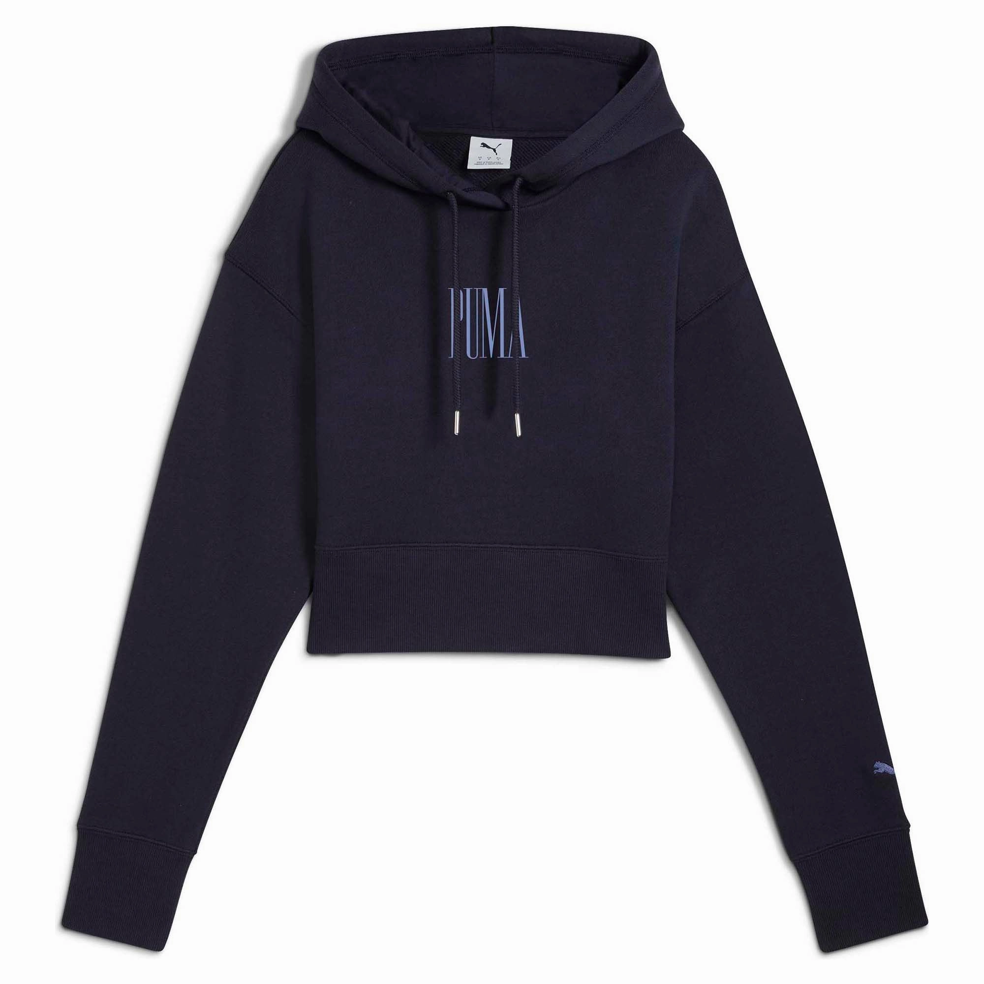 Women's Premium Essentials Relaxed Graphic Hoodie Wool blend Anti Static Treatment