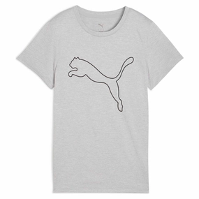 Women's TAD Essential Heather Logo Tee Luxury clothing Anti Odor Treatment