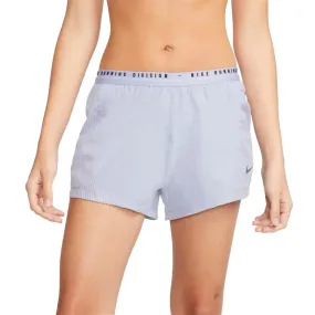 Womens Nike Dri-FIT Run Division Tempo Luxe Short - Purple MatteFinishTexture