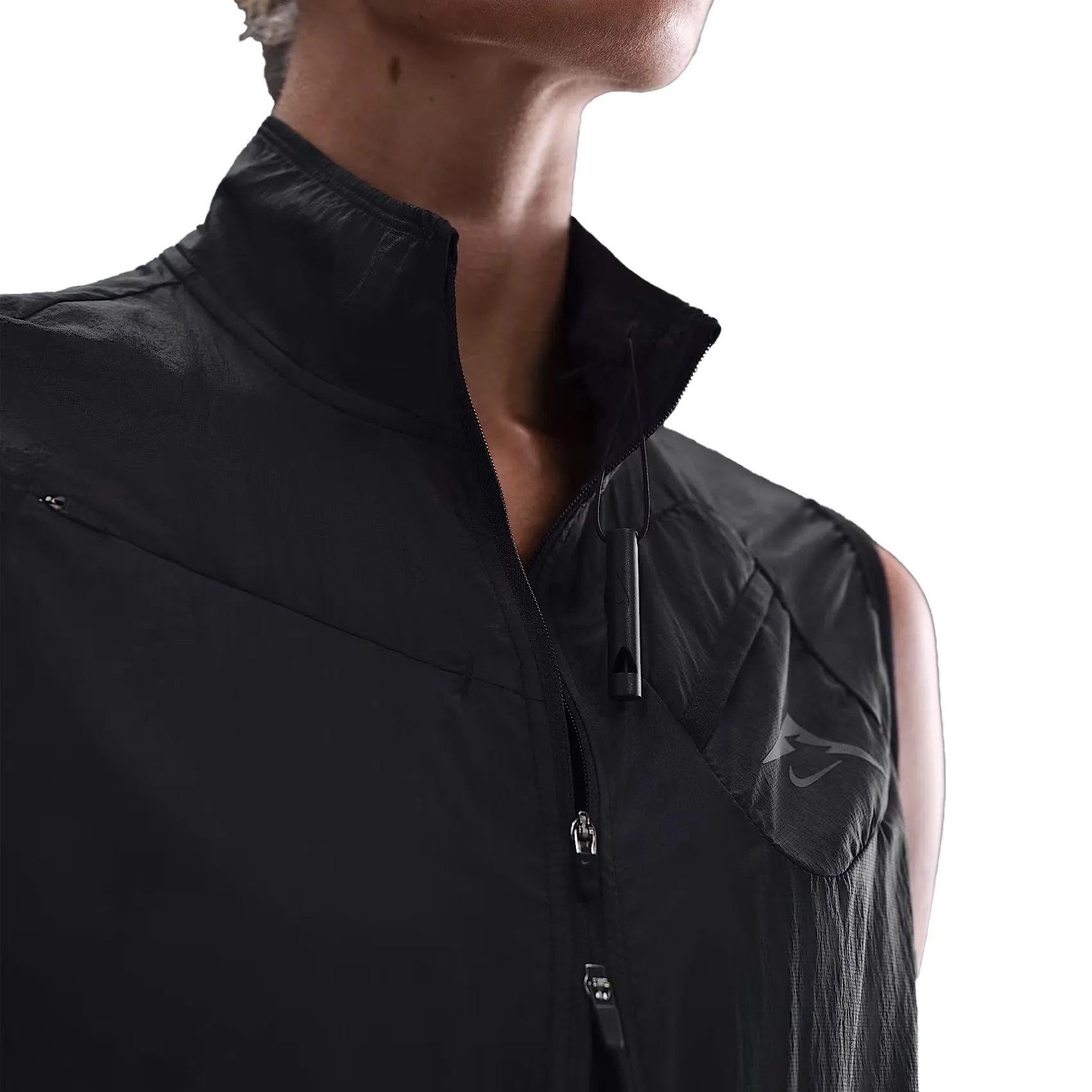 Womens Nike Trail Repel Vest Street Glow