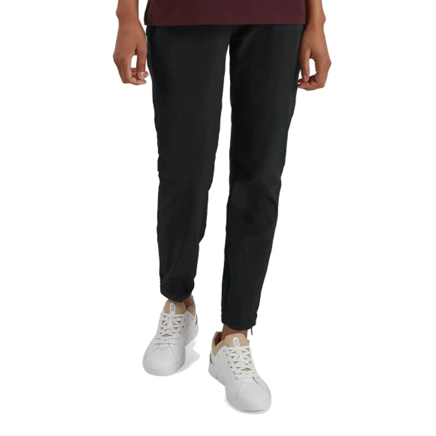 Zen Glow Womens On Running Active Pants - Black