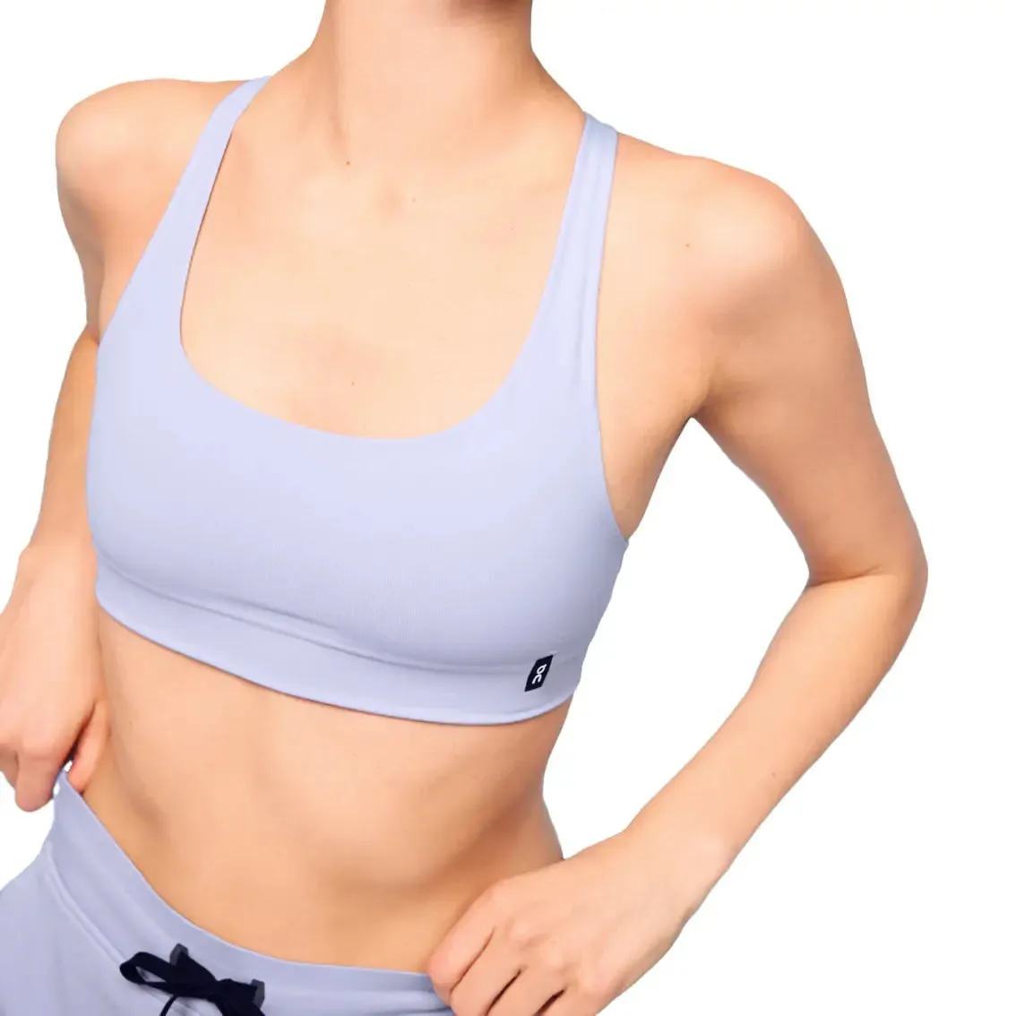 Womens ON Running Movement Bra - Lavender simple design