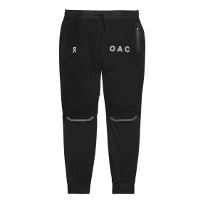 Womens On Running OAC Running Pants - Black Strong Glow