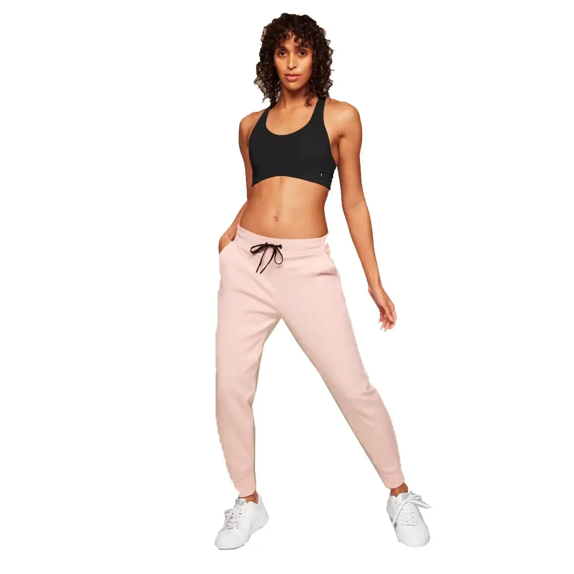 Womens On Running Sweat Pants - Doe Thermal Insulation Layer HighVisibility