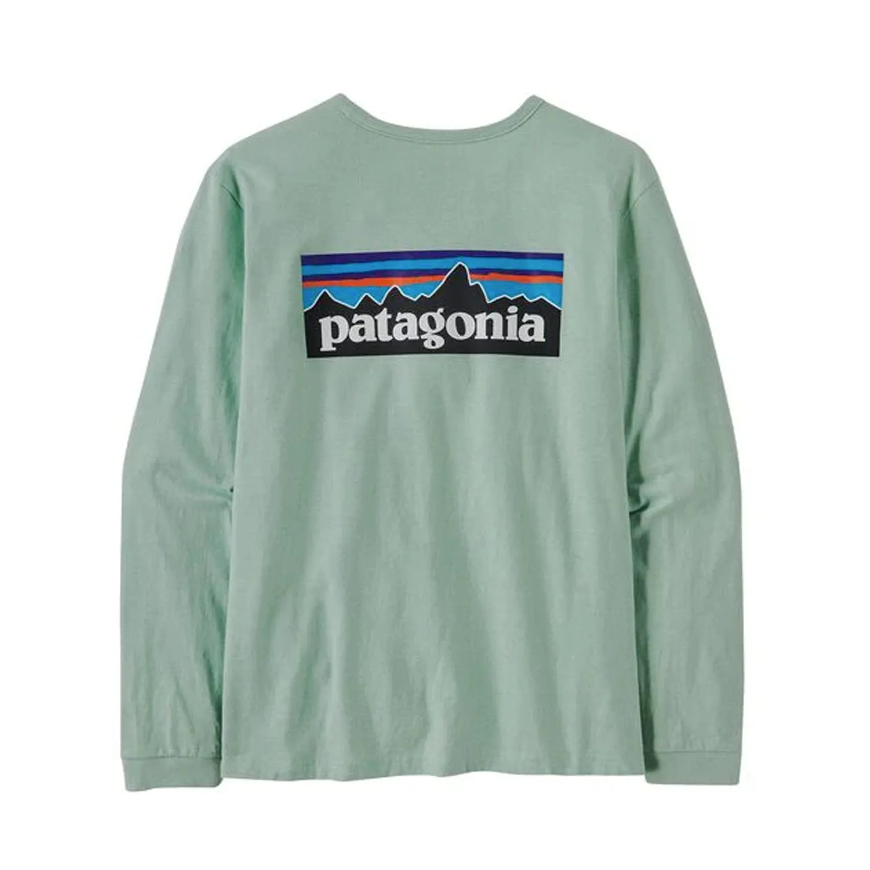Fashion Layers Womens Patagonia P-6 Logo Long Sleeve Responsibili-Tee