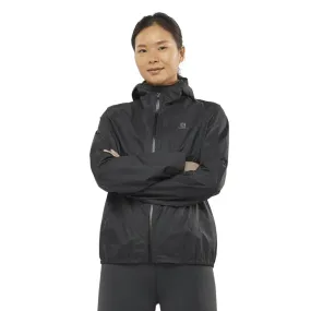 Womens Salomon Waterproof Bonatti Jacket QuickRelease Closure AntiStaticMaterial