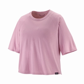 Wrinkle-Free Chic and Cozy Womens Patagonia Capilene Cool Trail Cropped Shirt