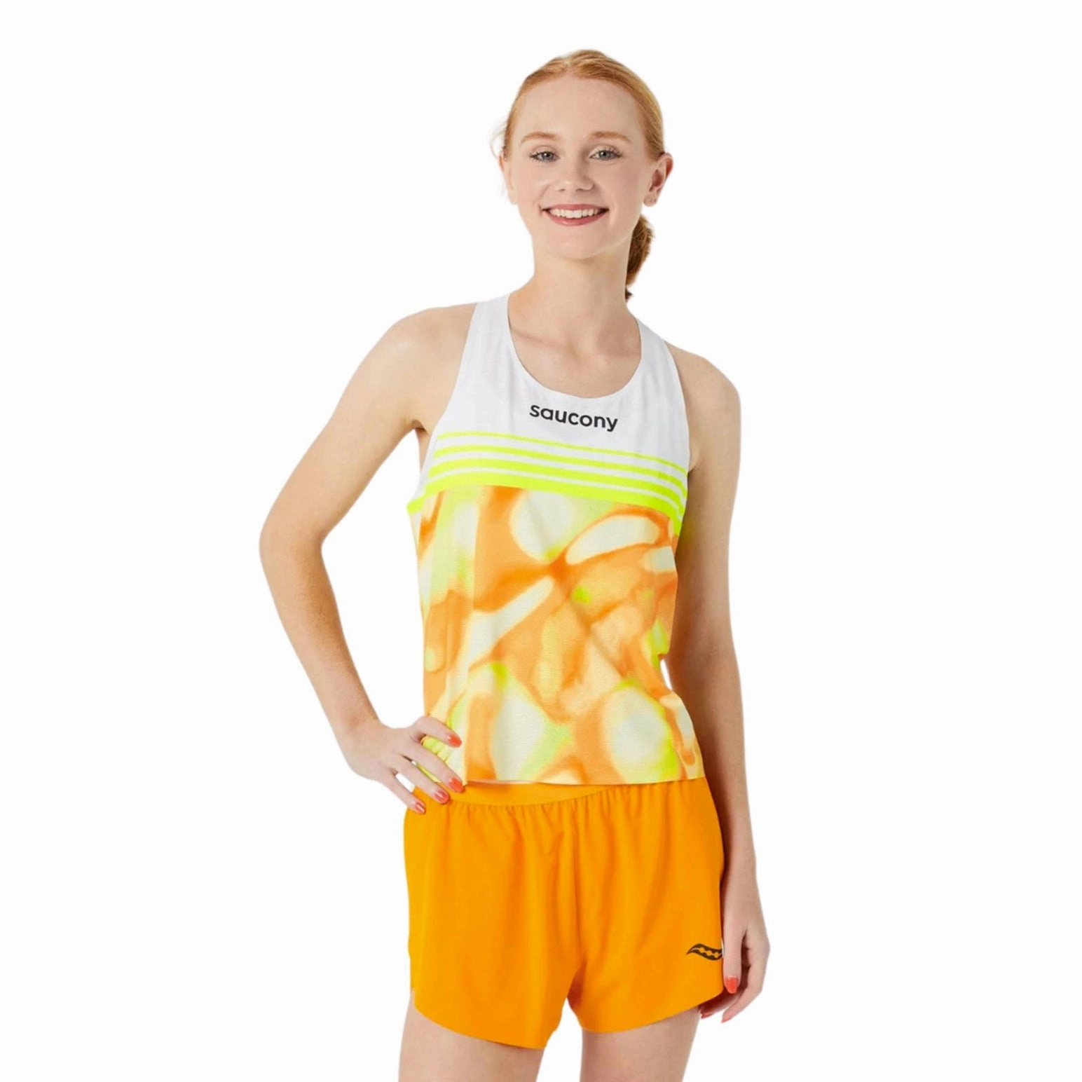 Womens Saucony Endorphin Singlet Smart Comfort
