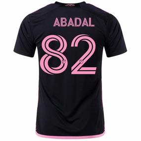 adidas Jos?? Casas de Abadal Inter Miami Away Jersey 23/24 (Black/True Pink) Cool Touch
