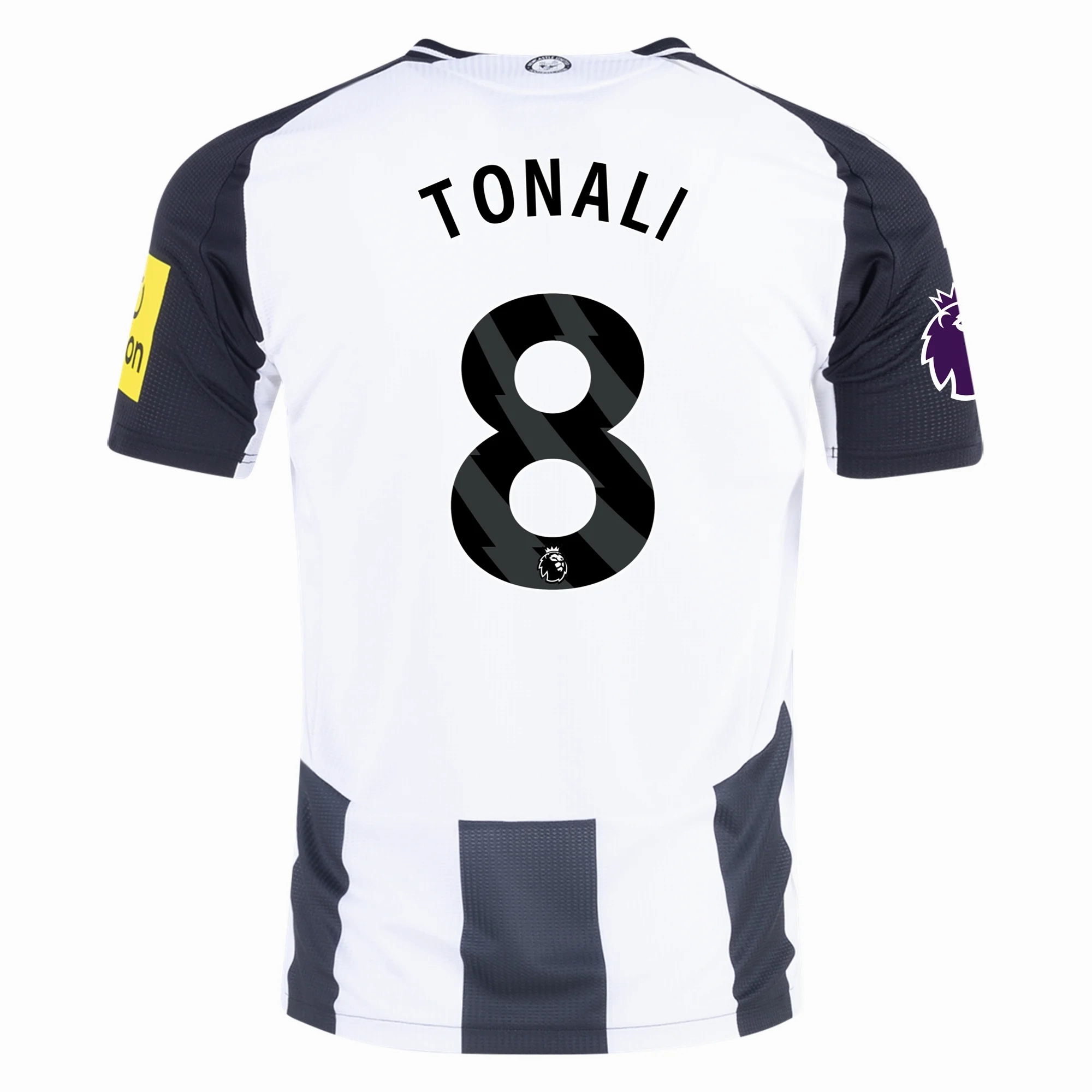 Ultimate Performance Light Training Adidas Newcastle United Authentic Sandro Tonali Home Jersey w/ EPL Patch 24/25 (Black/White)