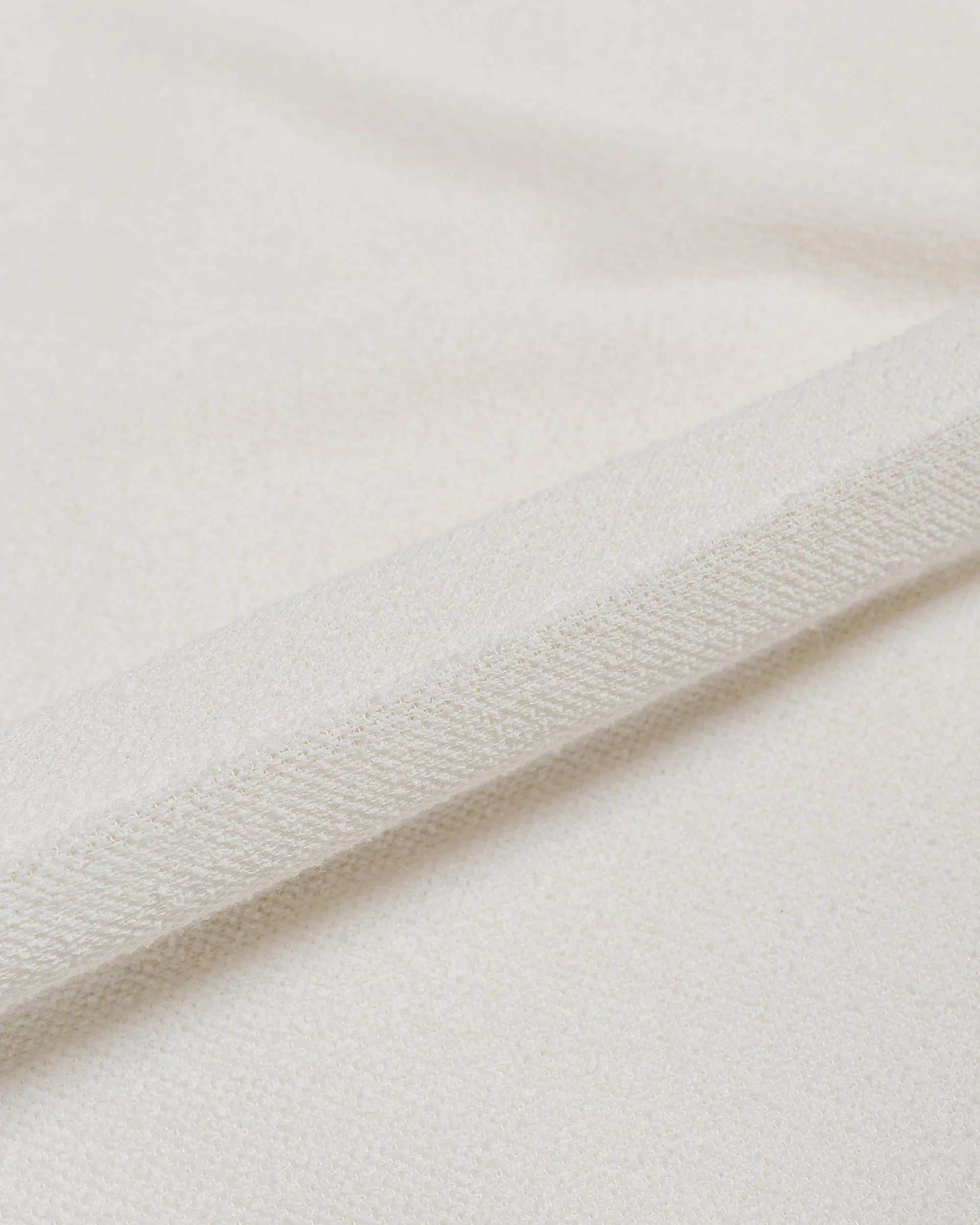 tall size Workwear Essential Our Legacy Box Shirt Shortsleeve White Boucle