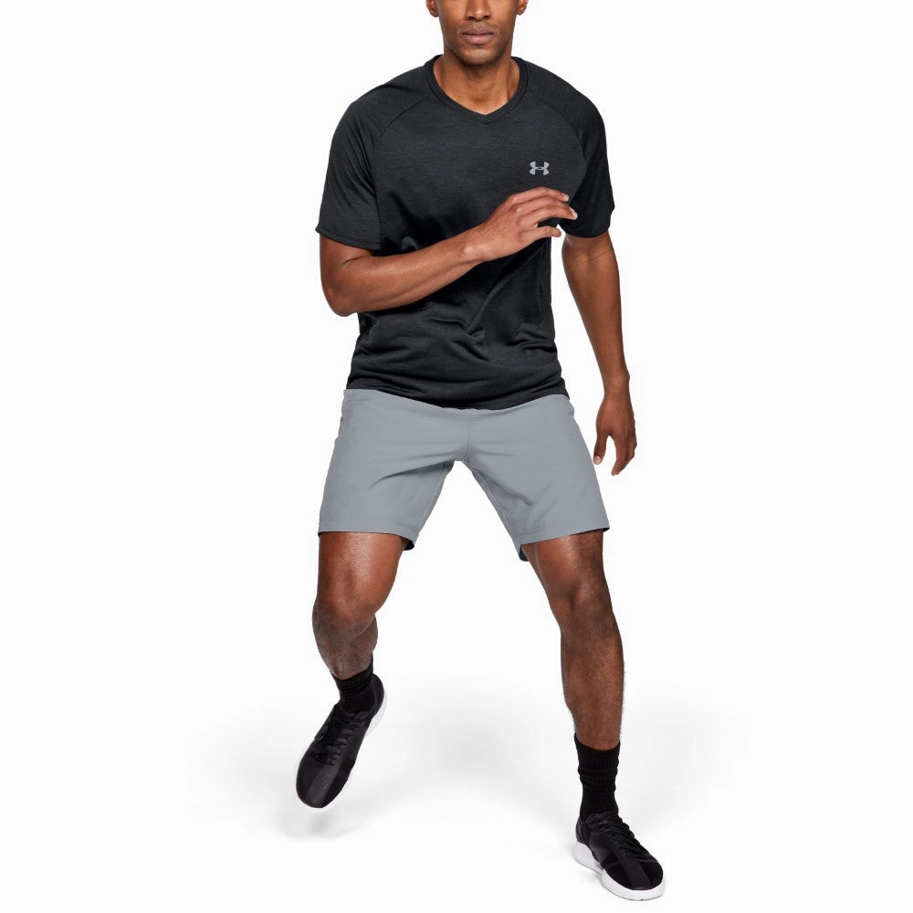 Woven Graphic Shorts Easy Fit Compact Storage Feature
