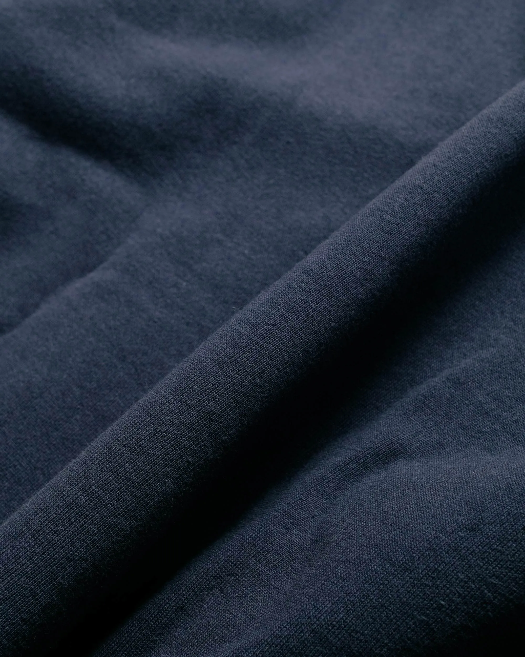 The Real McCoy??s MC13111 Sweatshirt / Loop Wheel Navy Stylish Fit