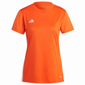 Quick Repair Yarn Anti Fade Technology adidas Womens Tablea 23 Jersey (Orange/White)