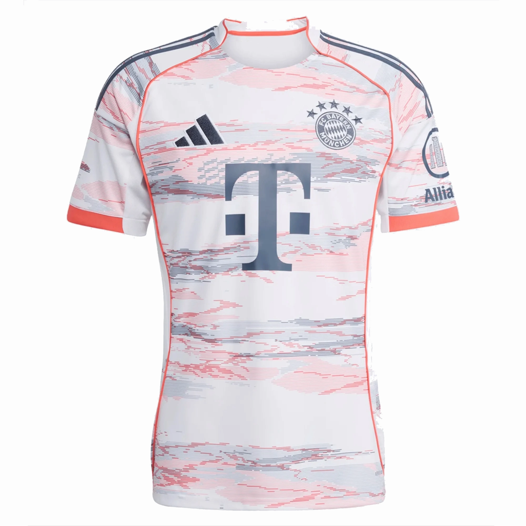 Agile Motion Unisex style adidas Bayern Munich Away Jersey 25/26 (White/Red)