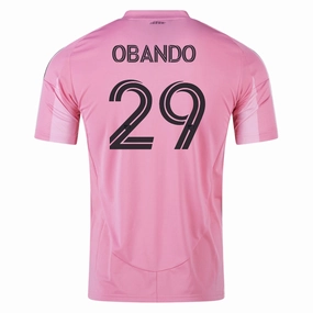 adidas Allen Obando Inter Miami CF Home Jersey 25/26 (Easy Pink) Non Restrictive Cut