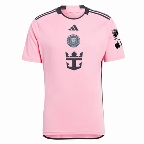 adidas Inter Miami Home Jersey w/ MLS   Apple TV Patches 24/25 (Easy Pink) Sleek lines