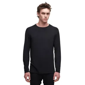 Comfortable Coat Mens Le Bent 200 Weight Thermal Top - Black