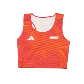 Brave Fit Womens adidas x Pace Athletic Adizero Running Crop Top