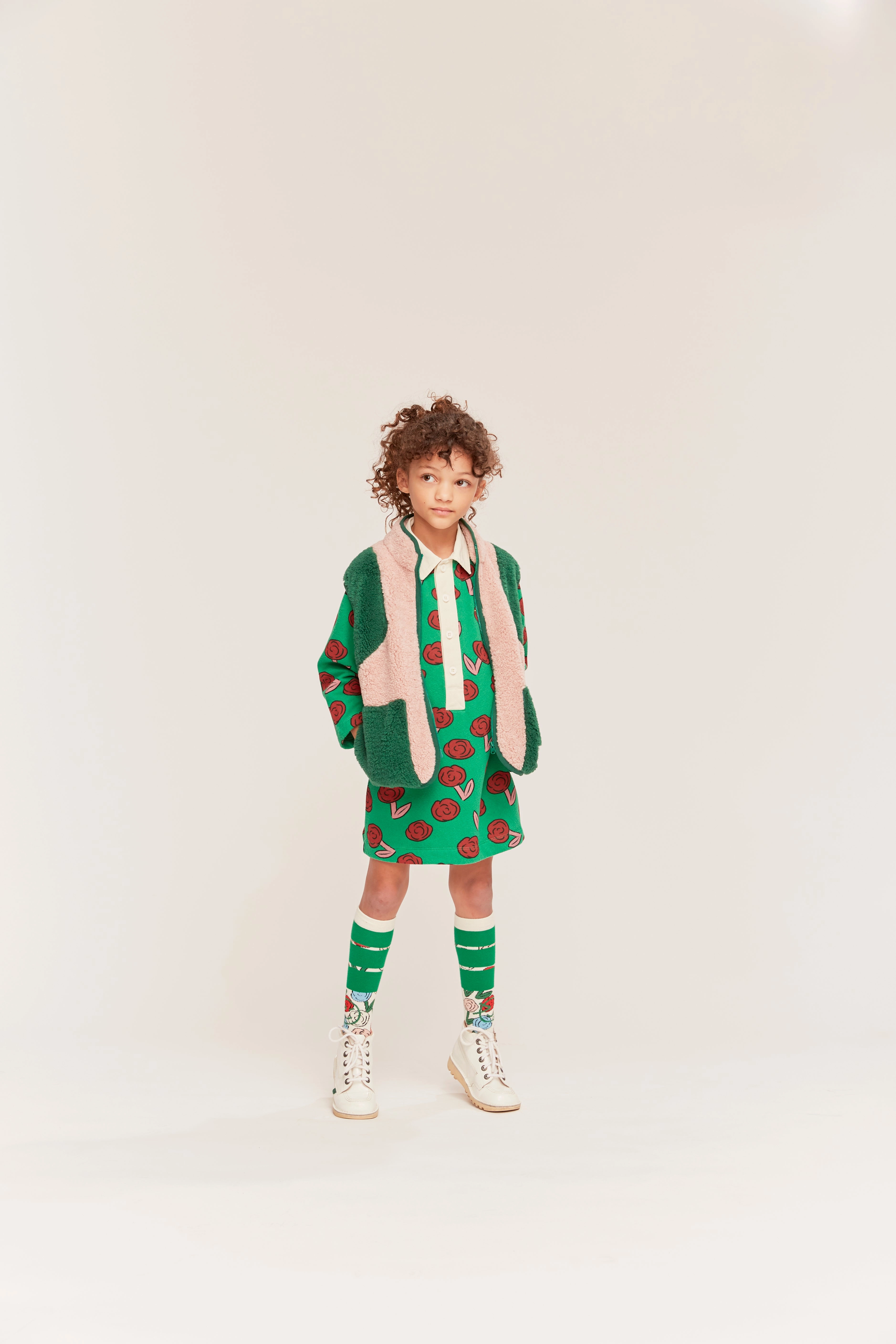 Breathable Layer Wynken Wilderness Waistcoat, Pink/Green