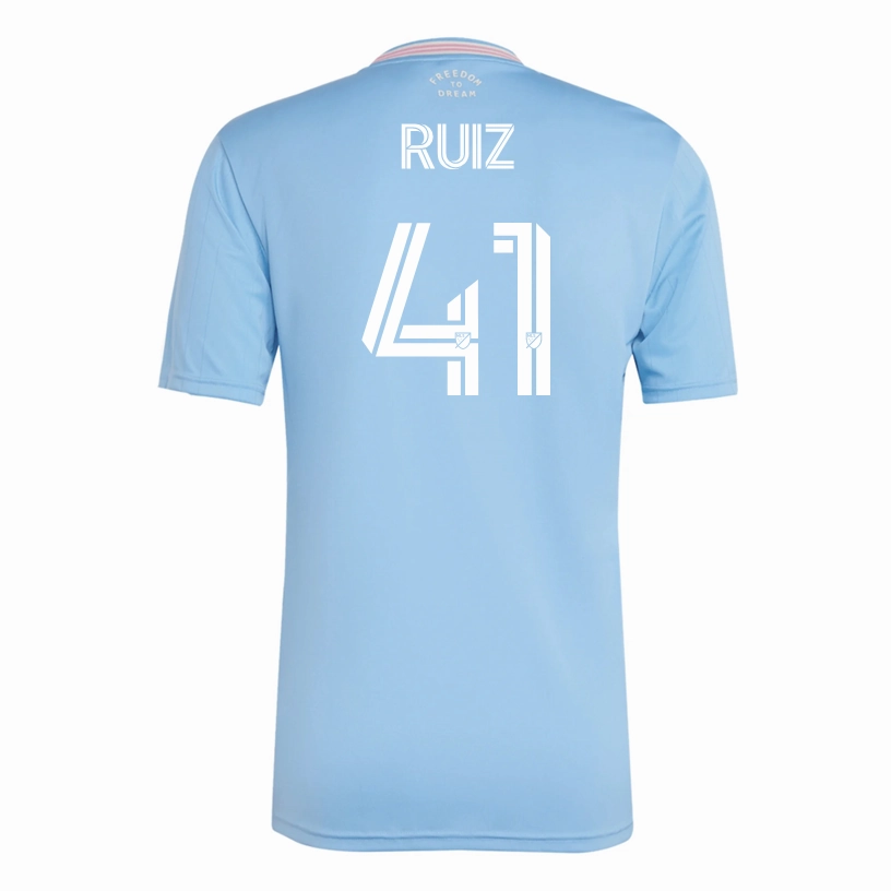 adidas Ruiz Originals Inter Miami CF 25/26 Third Jersey (Blue) Tear Resistant Construction Active Design