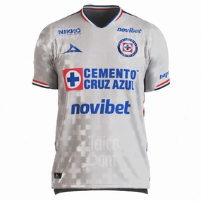 Slim Profile Pirma Men's Cruz Azul Away Jersey 25/26 (Grey)