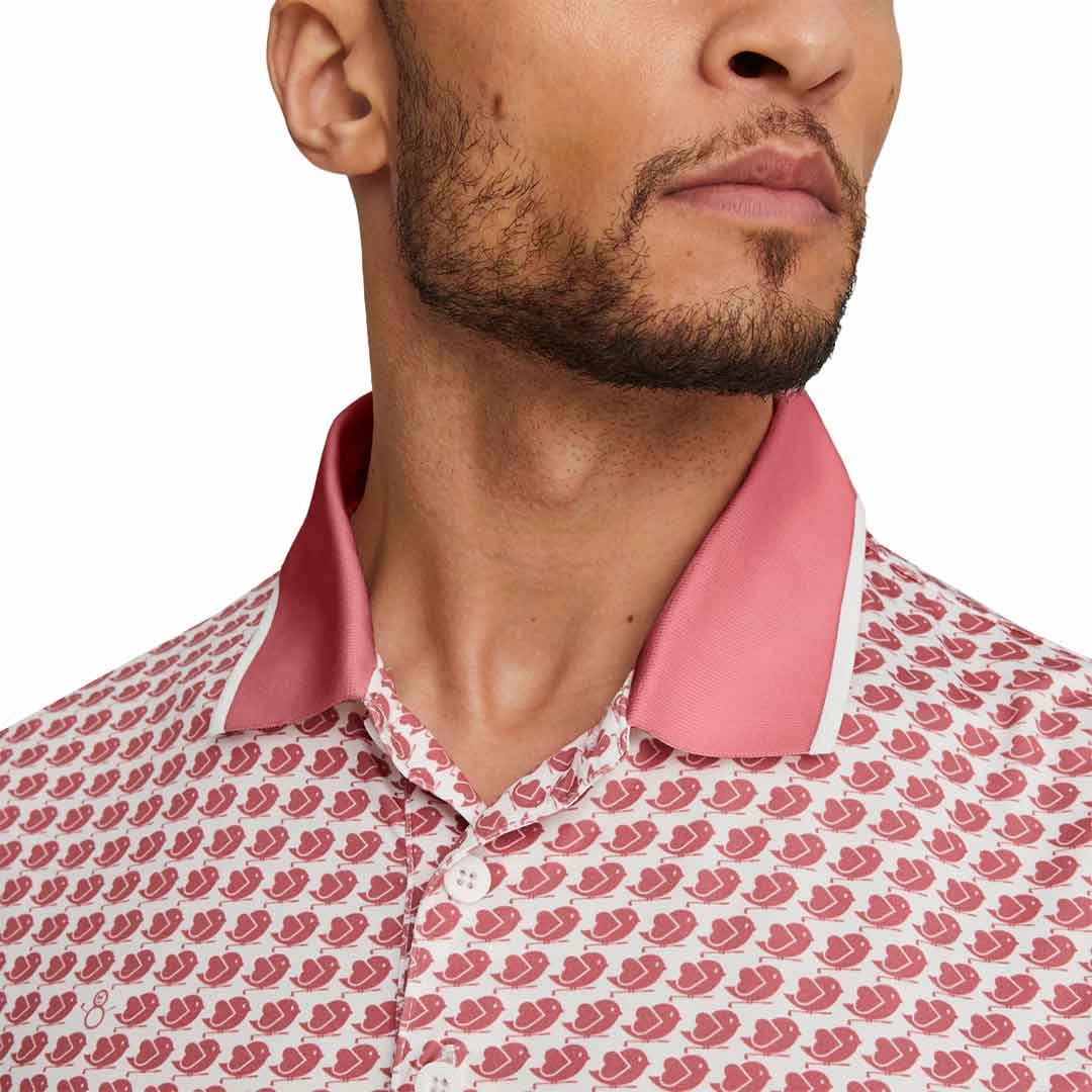 Puma - Men's Mattr Love/H8 Golf Polo (538971 03) Warm Day Wear