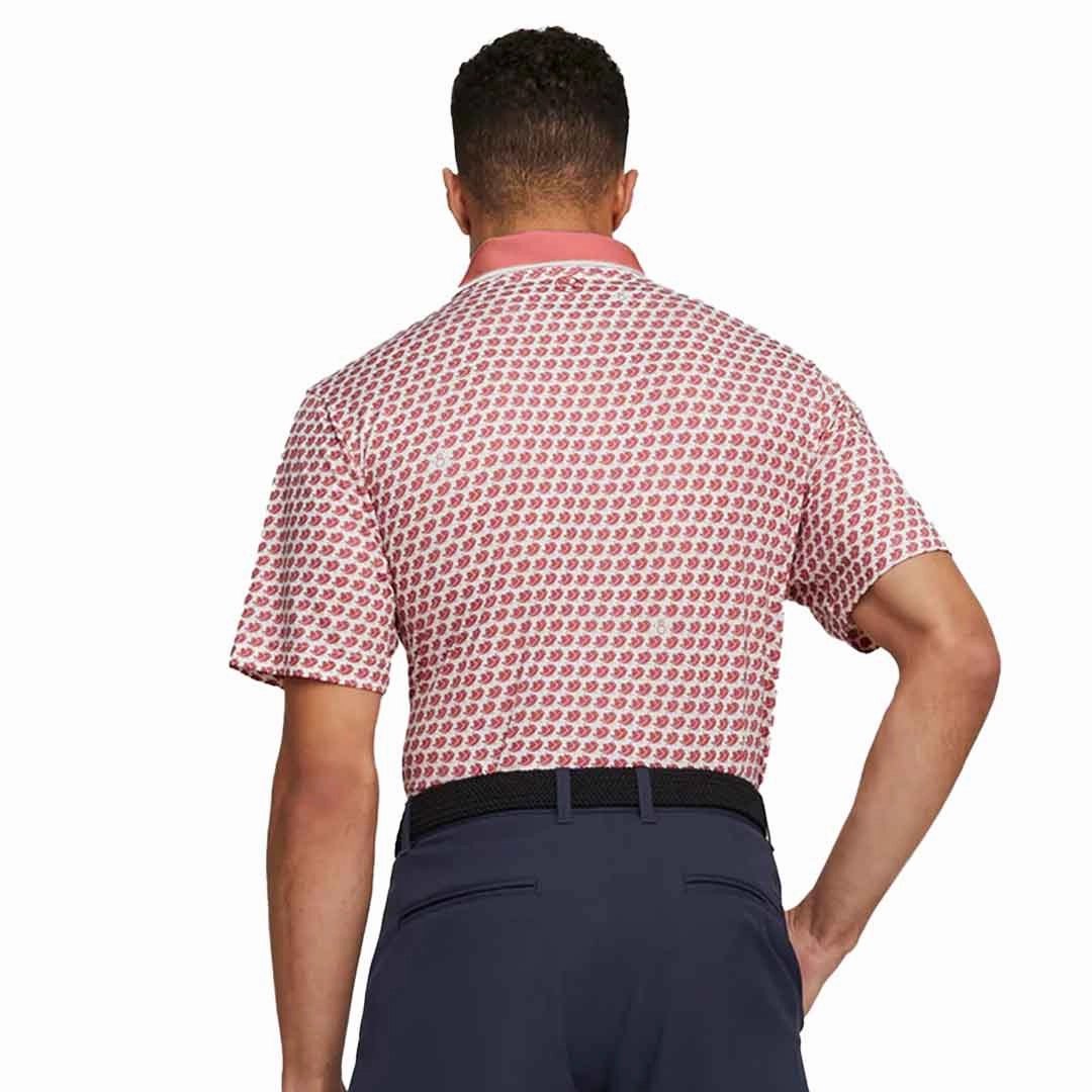 Puma - Men's Mattr Love/H8 Golf Polo (538971 03) stain resistant coating