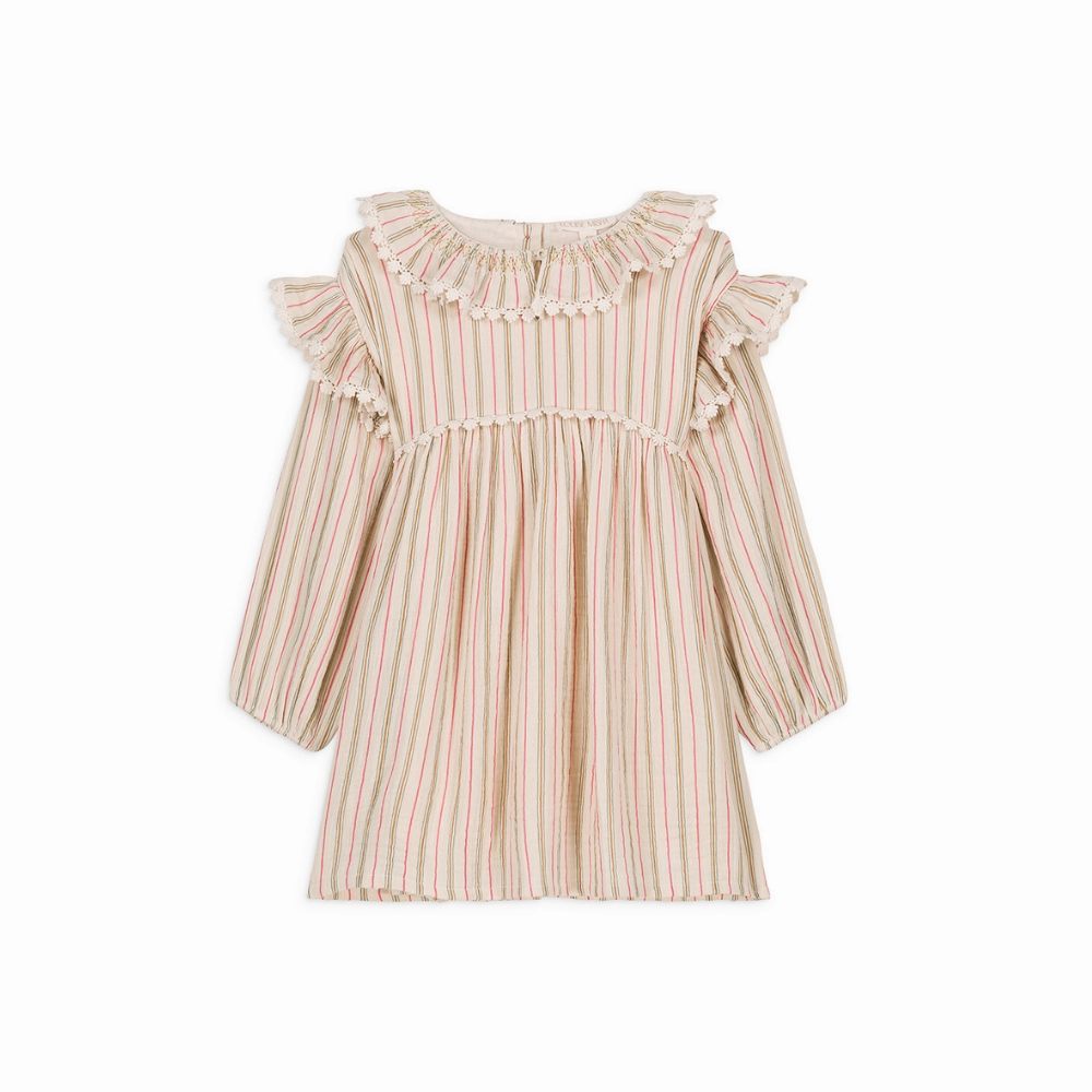 Louise Misha illi Dress, Multicolor Stripes Everyday-Comfort Flattering Wearable