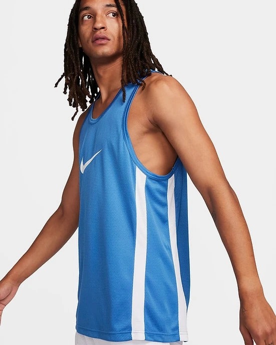 MinimalistStitching Distressed Hem Finish Dri-FIT Icon Tank Top