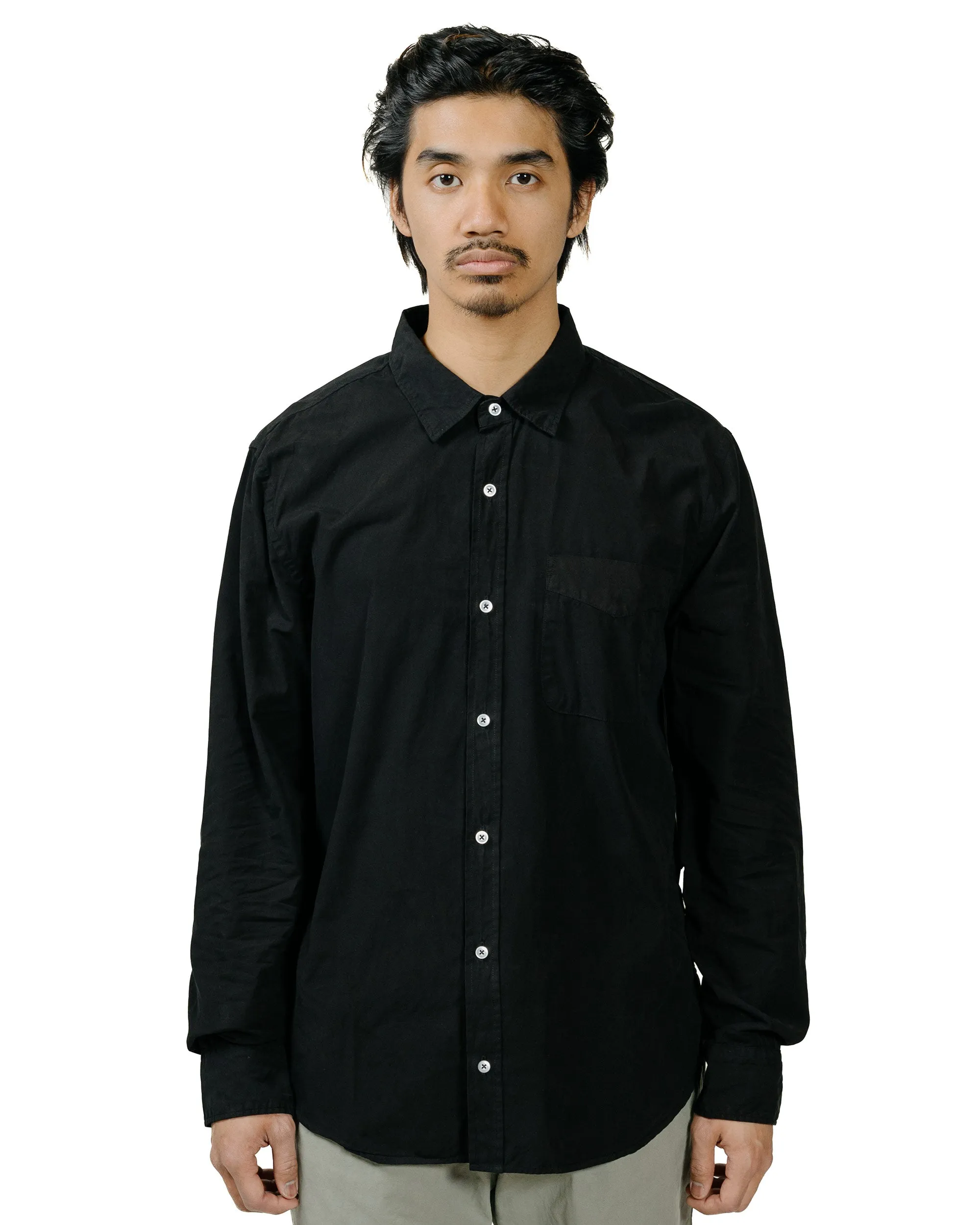 Save Khaki United Poplin Standard Shirt Black Wrinkle Resistant Cooling Mesh Lining