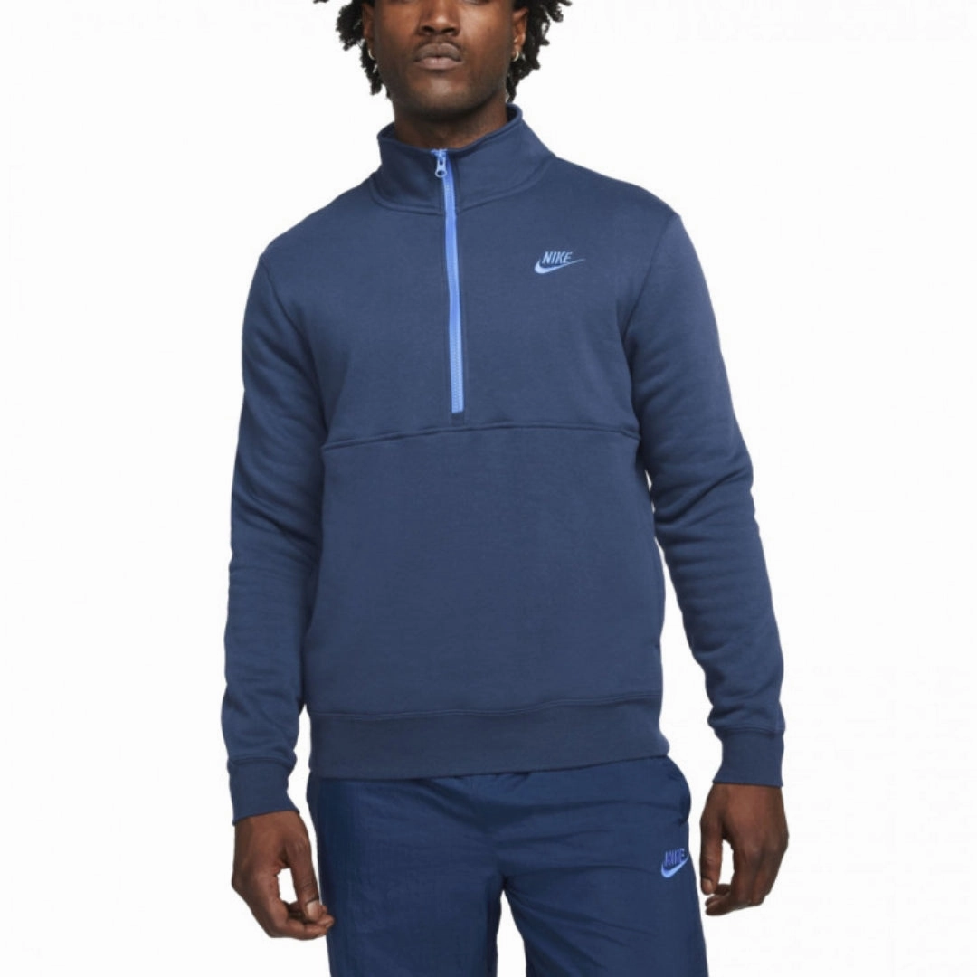 EasyCareFabric Sportswear Club Brushed-Back 1/2-Zip Sweatshirt