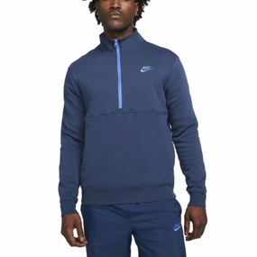 EasyCareFabric Sportswear Club Brushed-Back 1/2-Zip Sweatshirt